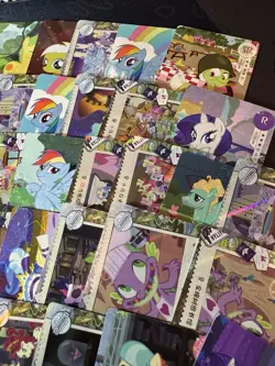 50 x My Little Pony Friendship Collectible Character Kayou Cards SR R CCG TCG - Image 4