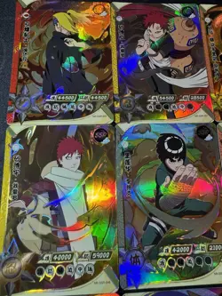 Naruto Shippuden Naruto Character Collectible TCG 12 x Kayou Licensed Cards SSR - Image 2