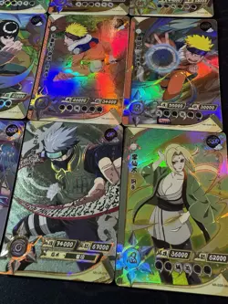 Naruto Shippuden Naruto Character Collectible TCG 12 x Kayou Licensed Cards SSR - Image 4
