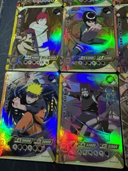 Naruto Shippuden Naruto Character Collectible TCG 12 x Kayou Licensed Cards SSR - Image 5
