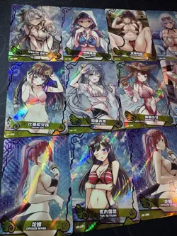 Goddess Story Waifu Bikini 18 x Character Doujin Cards Maiden Girl Party SSR #1 - Image 2