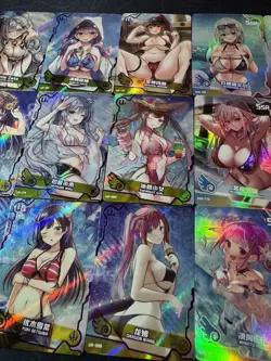 Goddess Story Waifu Bikini 18 x Character Doujin Cards Maiden Girl Party SSR #1 - Image 3