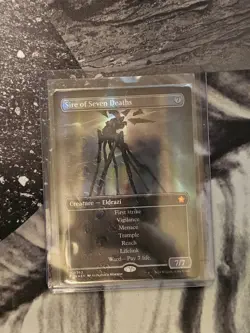 Sire of Seven Deaths Borderless Mana Foil | Foundations - Magic: The Gathering - Image 1