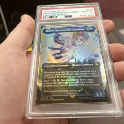 MTG Final Fantasy 0468 Rikku, Resourceful Guardian Chocobo Track Foil PSA 10 - Image 3