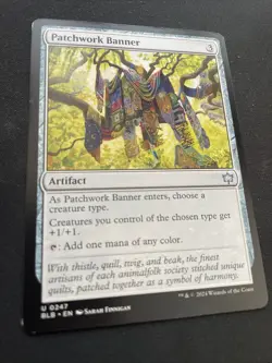 Patchwork Banner [BLB] #247 NM MTG - Image 1