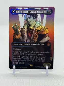 Emet-Selch, Unsundered - MTG Final Fantasy - M 0394 - Borderless FOIL Magic - Image 1