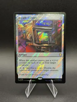 Arcade Cabinet TMC R 0036 - Surge Foil - MTG TMNT - Unplayed - Image 1