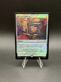 Arcade Cabinet TMC R 0036 - Surge Foil - MTG TMNT - Unplayed - Image 2
