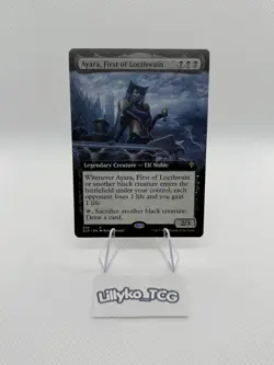 Ayara, First of Locthwain (Extended Art) Throne of Eldraine Regular - Image 1