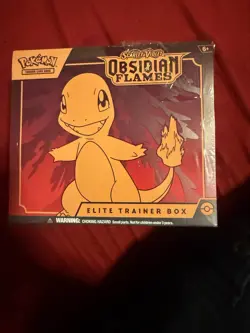 Pokemon: Scarlet & Violet 3: Obsidian Flames Elite Trainer Box - 9 Packs 820650853913 - Image 1