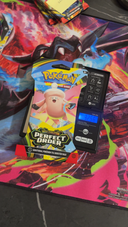 (VERY HEAVY)🔥 31.99g Pokemon Perfect Order Sleeved Booster Pack Factory Sealed✅ - Image 2