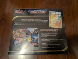 Pokemon TCG Chaos Rising Pokemon Center ETB - Image 5