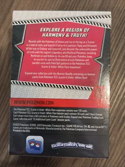 Pokemon WHITE FLARE Booster Bundle Box New Factory Sealed Cards 6 Packs TCG - Image 2