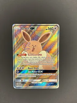 Pokemon TCG Eevee GX SM233 Sun & Moon Promos Promo Holo 2019 Basic 160 HP - Image 1