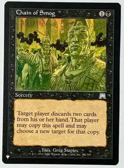 MTG Onslaught (ONS 132) Chain of Smog - NM Pack Fresh - Uncommon - The List - Image 1