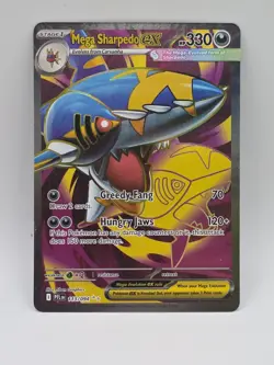Pokemon TCG Mega Sharpedo EX 113/094 Phantasmal Flames Full Art - Image 1