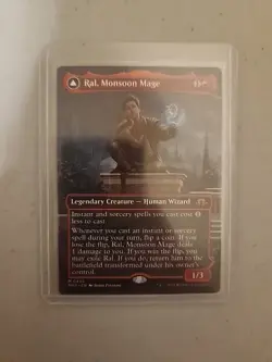 Mtg. Ral, Monsoon Mage. Borderless. #445 Modern Horizons 3. Pack Fresh - Image 1