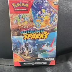 Pokemon Scarlet & Violet Surging Sparks Booster Bundle Box 6 Packs English 2024 - Image 1
