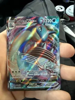 Pokemon TCG Lapras VMAX SV111/SV122 Sword & Shield NM Shining Fates#11 - Image 1