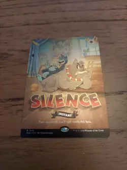 Silence (1816) (Rainbow Foil) Secret Lair Drop Foil - Image 1