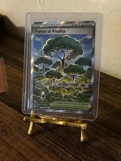 Pokemon TCG Forest of Vitality 109/088 Full Art Stadium Trainer Perfect Order - Image 1