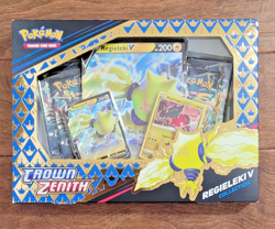 Pokemon TCG Crown Zenith Regieleki V Collection Box Set | Sealed - Image 1