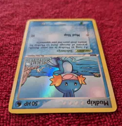 Pokemon Mudkip 57/100 Reverse Holo Stamped ex Crystal Guardians ex+ [READ) - Image 2
