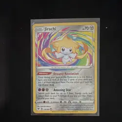 Jirachi 119/185 Swsh04: Vivid Voltage Holo Amazing Rare English 2020 HP 70 - Image 1