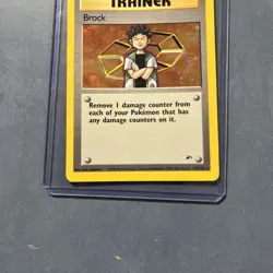 Pokemon TCG Brock 15/132 Gym Heroes 2000 WOTC - Near Mint - Image 5