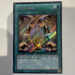 Yu-Gi-Oh! Exchange Spell Card Foil 1st Edition Legendary Collection 3 LCYW-EN125 - Image 1