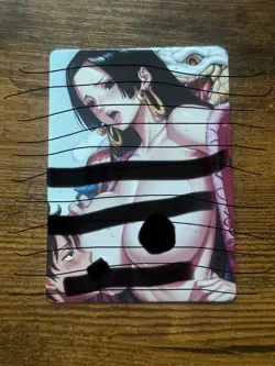 Double Sided One Piece - Boa Hancock - Spicy Waifu Card - Image 1
