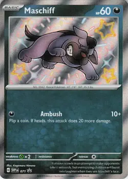 Maschiff Holo Promo SV: Scarlet & Violet Promo Cards 071 NM - Image 1