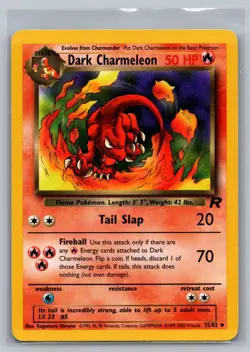 Dark Charmeleon Team Rocket #32/82 Uncommon Pokemon Card - Image 1
