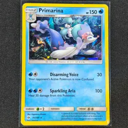 Primarina - 41/149 - Cracked Ice Holo - Deck Exclusives - Pokemon Card - HP - Image 1