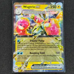 Wugtrio ex - 060/162 - Double Rare - Temporal Forces - Pokemon Card - HP - Image 1