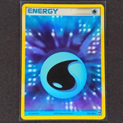 Water Energy - 105/108 - Reverse Holo - EX Power Keepers - Pokemon Card - HP - Image 1