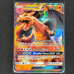 Charizard GX - SM195 - Holo - Black Star Promo - Sun & Moon - Pokemon Card - HP - Image 1