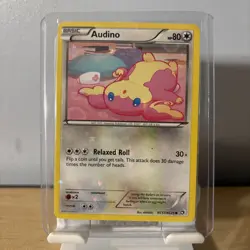 Audino RC17/RC25 - BW Legendary Treasures - Holo Pokemon Card LP - Image 1