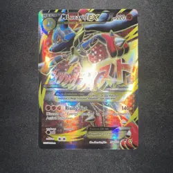 Pokemon TCG M Lucario EX 55a/111 Furious Fists Holo Full Art Ultra Rare Card NM - Image 2