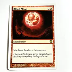 Blood Moon 176 R 9th Edition Magic the Gathering MTG NM - Image 1