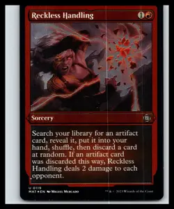 Reckless Handling (Foil Etched) Foil | 119 | March of the Machine: The Aftermath - Image 1