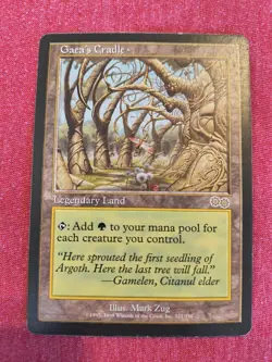 Gaea's Cradle LP-MP Urza's Saga 1998 Reserved List - Image 1