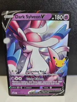 Pokemon TCG Dark Sylveon V SWSH134 Full Art Black Star Promo Rare Holo - Image 1
