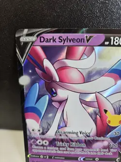Pokemon TCG Dark Sylveon V SWSH134 Full Art Black Star Promo Rare Holo - Image 5
