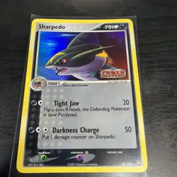 2007 Pokemon Sharpedo 38/108 - EX Power Keepers Stamped - Holo Foil - Image 1
