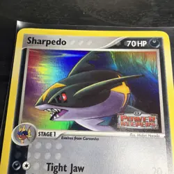 2007 Pokemon Sharpedo 38/108 - EX Power Keepers Stamped - Holo Foil - Image 2
