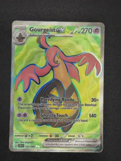 Gourgeist ex 102/086 Ultra Rare. Pokemon TCG - Me04: Chaos Rising NM - Image 1