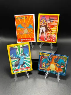 Pokemon Charizard Set of 4 - Charizard #06 Peru/NON-TCG Sticker Set - Image 1