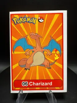 Pokemon Charizard Set of 4 - Charizard #06 Peru/NON-TCG Sticker Set - Image 2