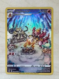 Pokemon TCG Magmortar GG03/GG70 Crown Zenith Illustration Rare NM - Image 1
